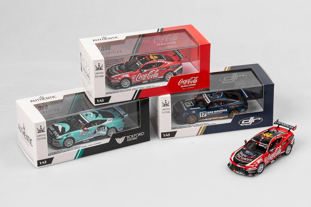 The 2023 Championship Winner, DJR 500 Rounds Tribute Mustang + More Released in 1:43 Scale!