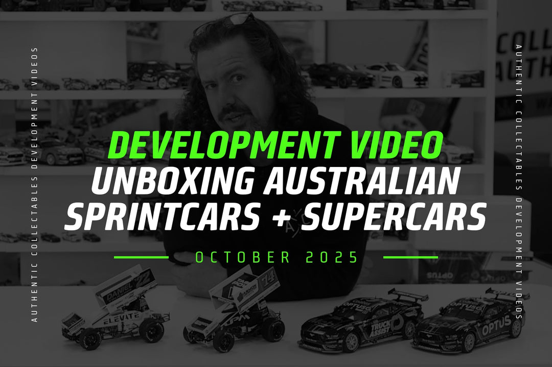 Development Video: Unboxing Aussie Sprintcar Aces + Golden WAU 2024 Sydney SuperNight Mustangs - October 2025
