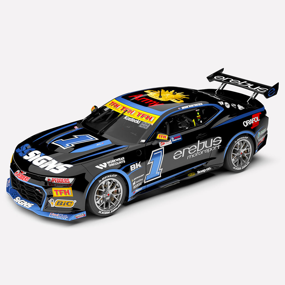1:18 Erebus Motorsport #1 Chevrolet Camaro ZL1 - 2024 Perth SuperSprint Throwback Livery