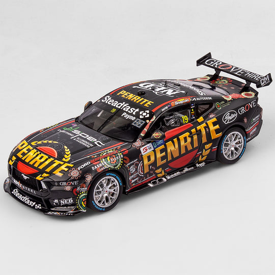 1:18 Penrite Racing #19 Ford Mustang GT - 2024 Betr Darwin Triple Crown Indigenous Livery - Expo Exclusive