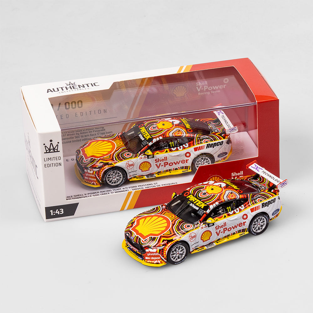 1:43 Shell V-Power Racing Team #11 Ford Mustang GT - 2023 Townsville 500 Race 17 Winner