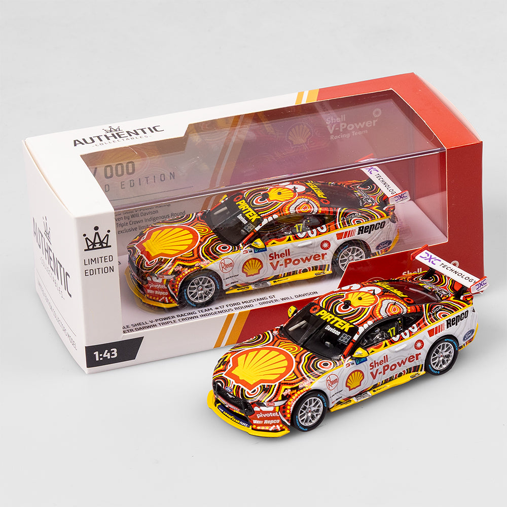 1:43 Shell V-Power Racing Team #17 Ford Mustang GT - 2023 Darwin Triple Crown Indigenous Round