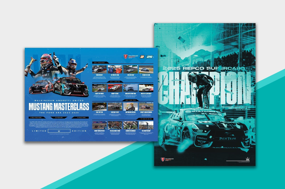 Pre-Order Now: 2025 Walkinshaw Andretti United Limited Edition Prints