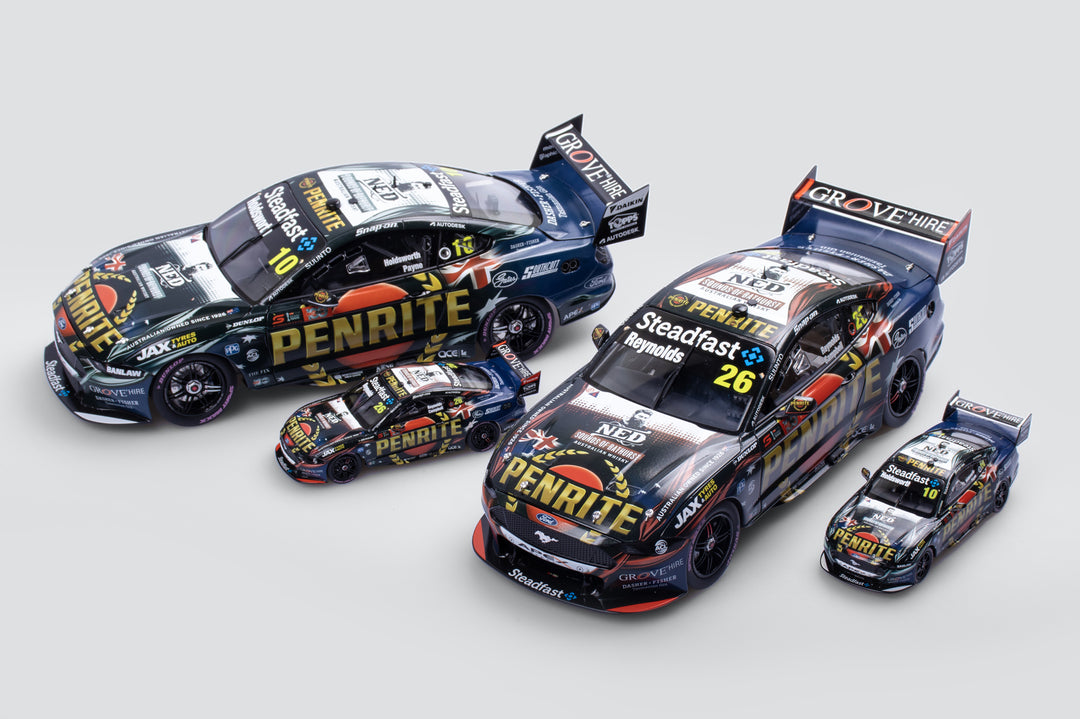 Now In Stock: 1:18 + 1:43 Scale Penrite Racing 2022 Bathurst 1000 Mustangs