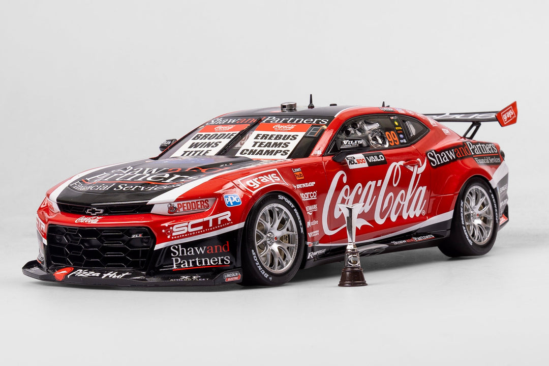 Brodie's Coca-Cola Championship Winner Lands In Giant 1:12 Scale For Collectors