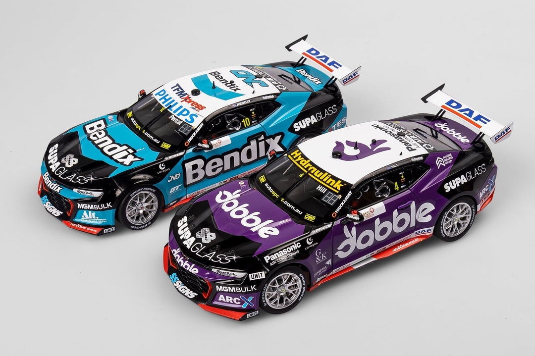 Cam Hill's First Race Winner Leads Two MSR 2025 Camaro Supercar Arrivals In 1:18 Scale