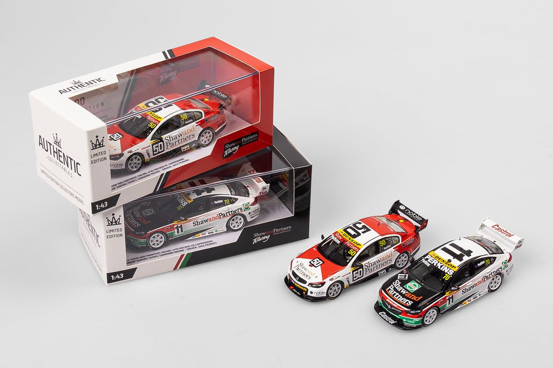Two Jack Perkins Super2 Series Sandown Retro Livery Commodores Arrive In 1:43 Scale