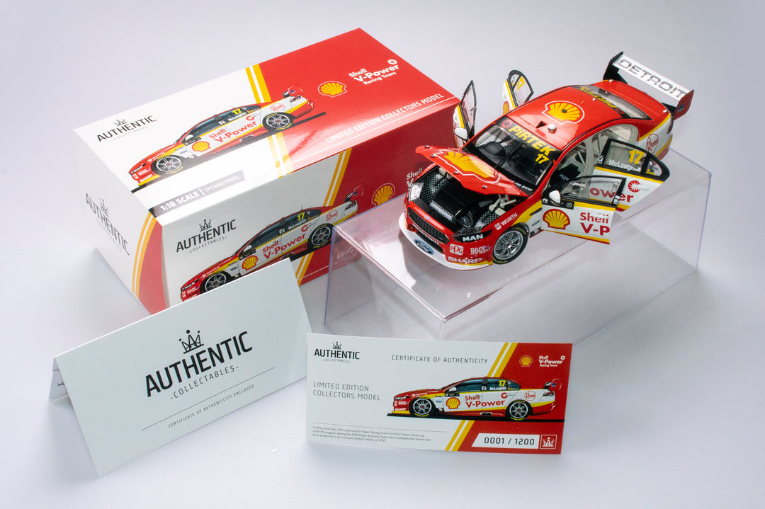 Now In Stock: 1:18 Scale Shell V-Power Racing Team 2018 VASC Season Car - #17 Scott McLaughlin