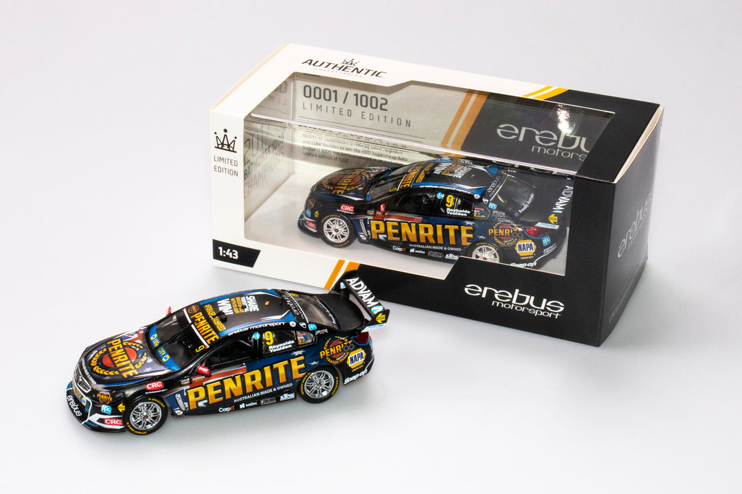 Now In Stock: 1:43 Erebus Penrite Racing 2017 Bathurst 1000 Winner