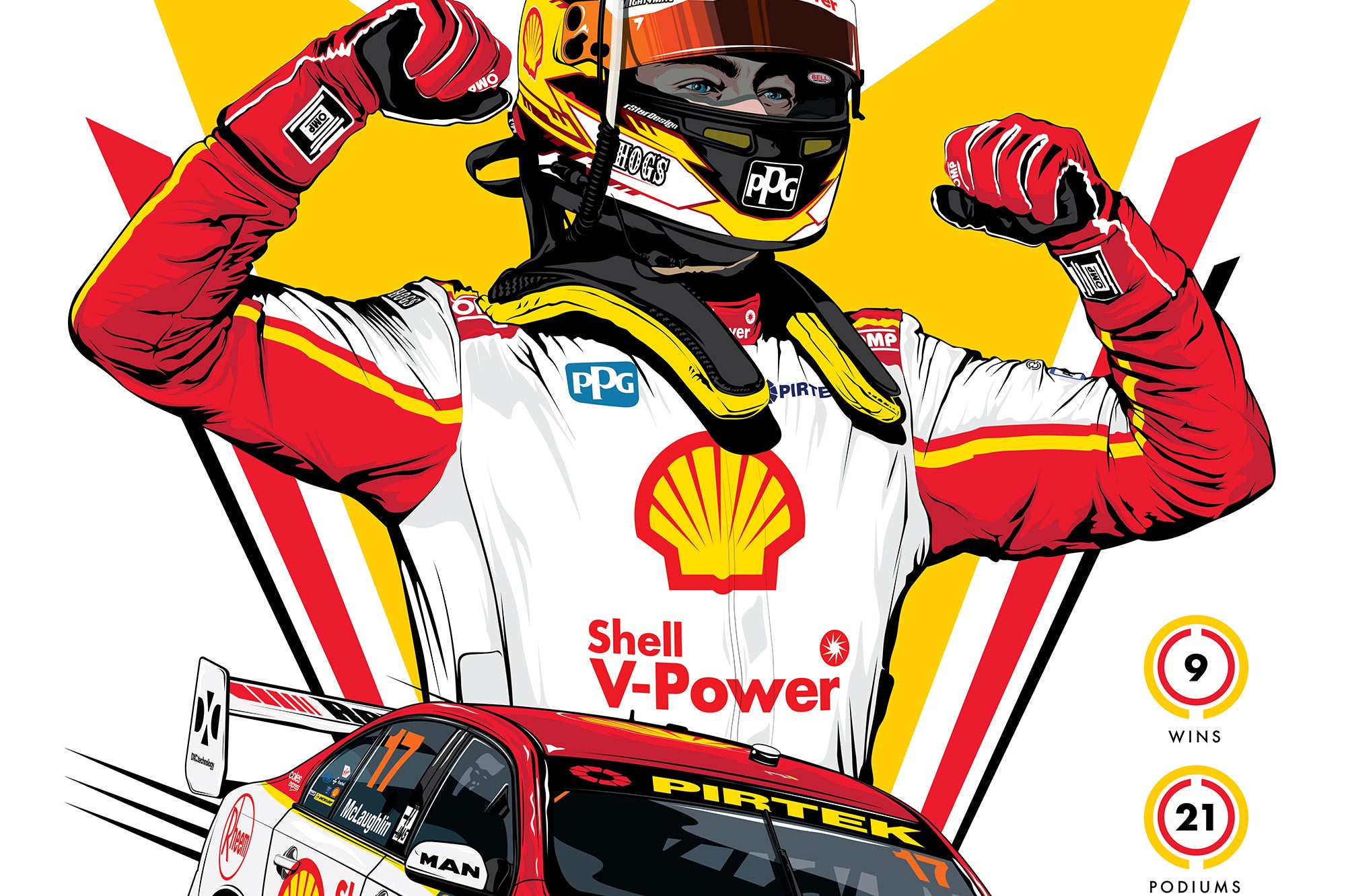 Pre-Order Alert: Shell V-Power Racing Team Scott McLaughlin 2018 Champ ...
