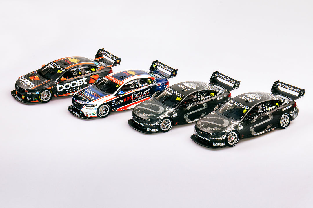 Now In Stock: 1:18 Erebus Motorsport 2021 Holden ZB Commodores inc Will Brown's First Race Winner
