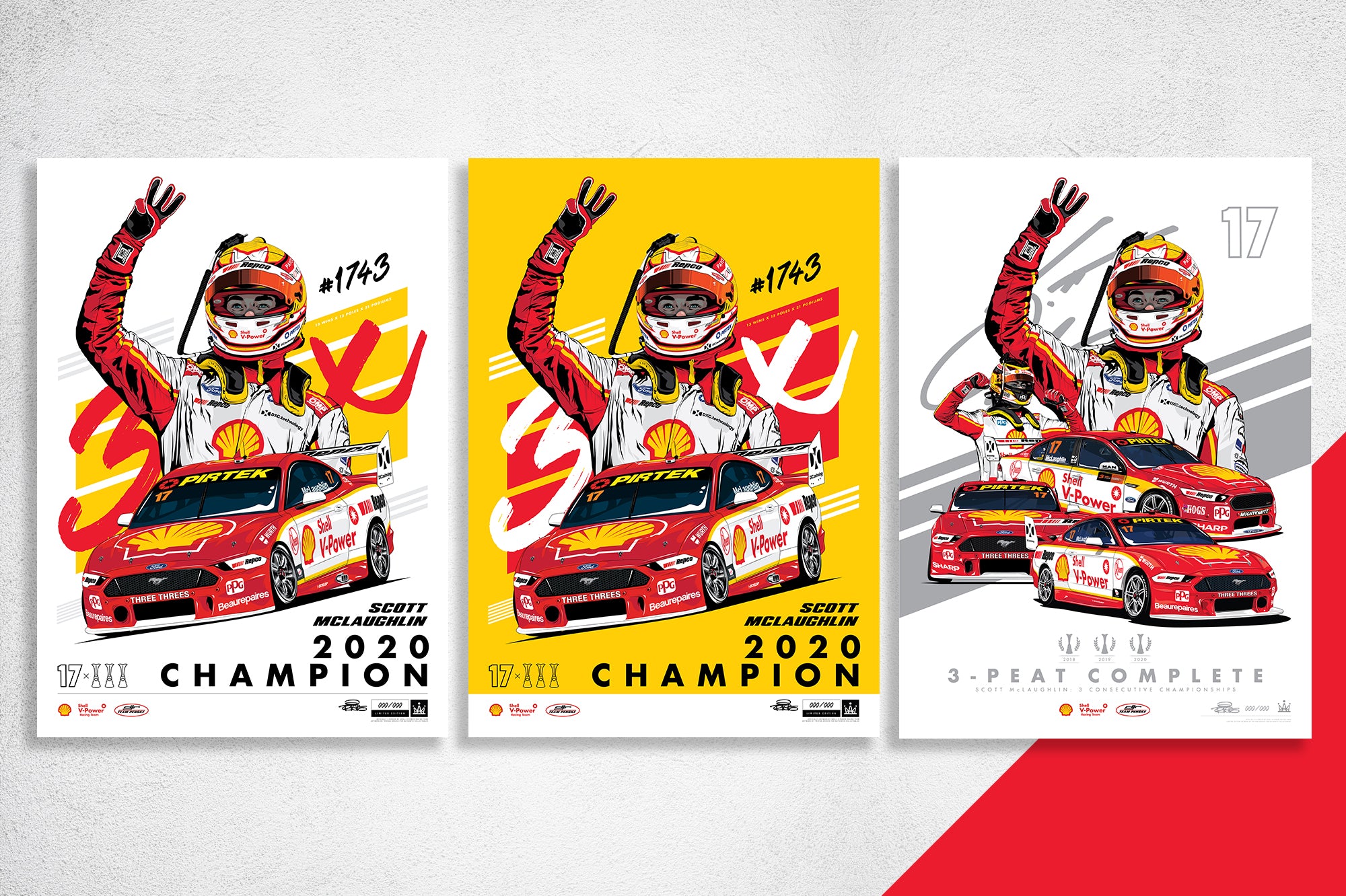 shell v-power racing team scott mclaughlin 'back to... Pre-Order Alert: Shell V-Power Racing Team Scott McLaughlin 2020 Champ ...