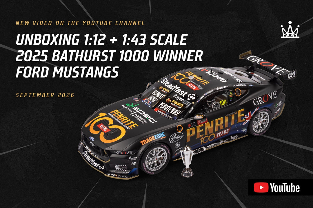 Watch Now: Unboxing The 2025 Bathurst 1000 Winner Big and Small