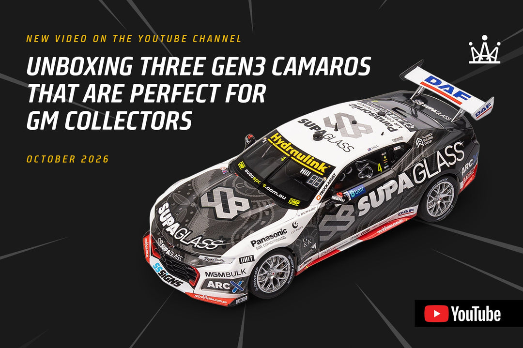 Watch Now: Unboxing Three Gen3 Camaros that are PERFECT for General Motors Collectors!