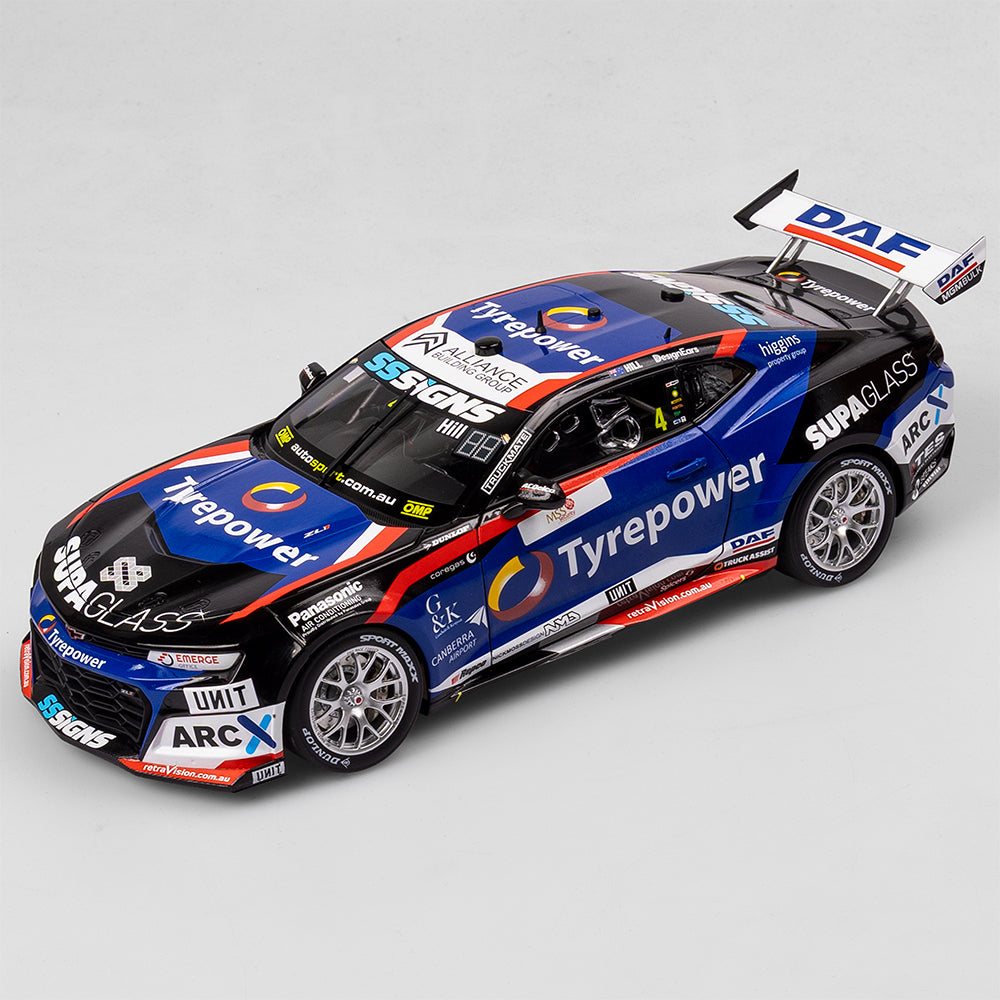 1:18 Tyrepower Racing #4 Chevrolet Camaro ZL1 - 2024 Melbourne SuperSprint (AusGP)