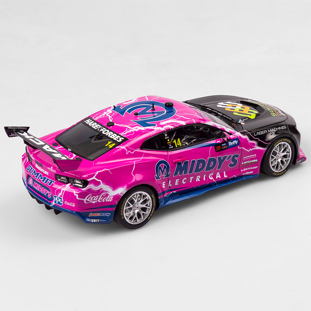 1:18 Brad Jones Racing Middy's Electrical #14 Chevrolet Camaro ZL1 - 2024 Supercars Championship Season