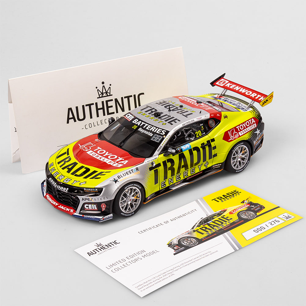 1:18 Tradie Energy Racing #20 Chevrolet Camaro ZL1 - 2025 Supercars Championship Season