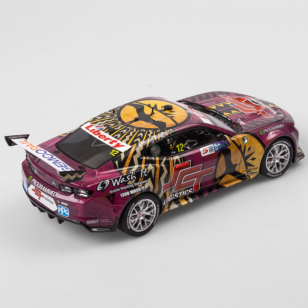 1:18 Brad Jones Racing SCT Logistics #12 Chevrolet Camaro ZL1 - 2025 Darwin Triple Crown Indigenous Round