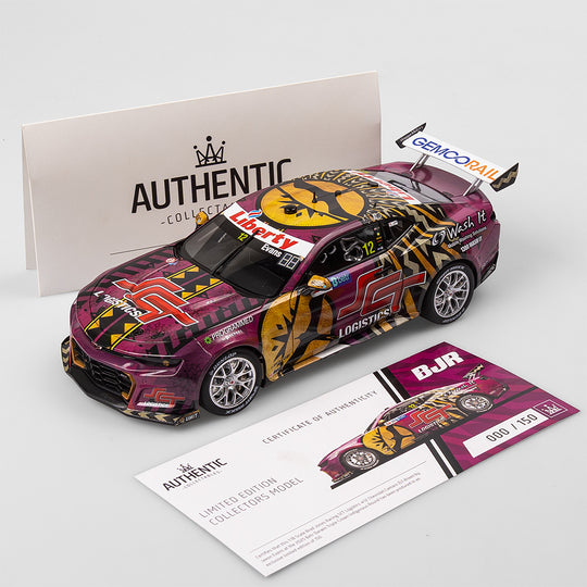 1:18 Brad Jones Racing SCT Logistics #12 Chevrolet Camaro ZL1 - 2025 Darwin Triple Crown Indigenous Round