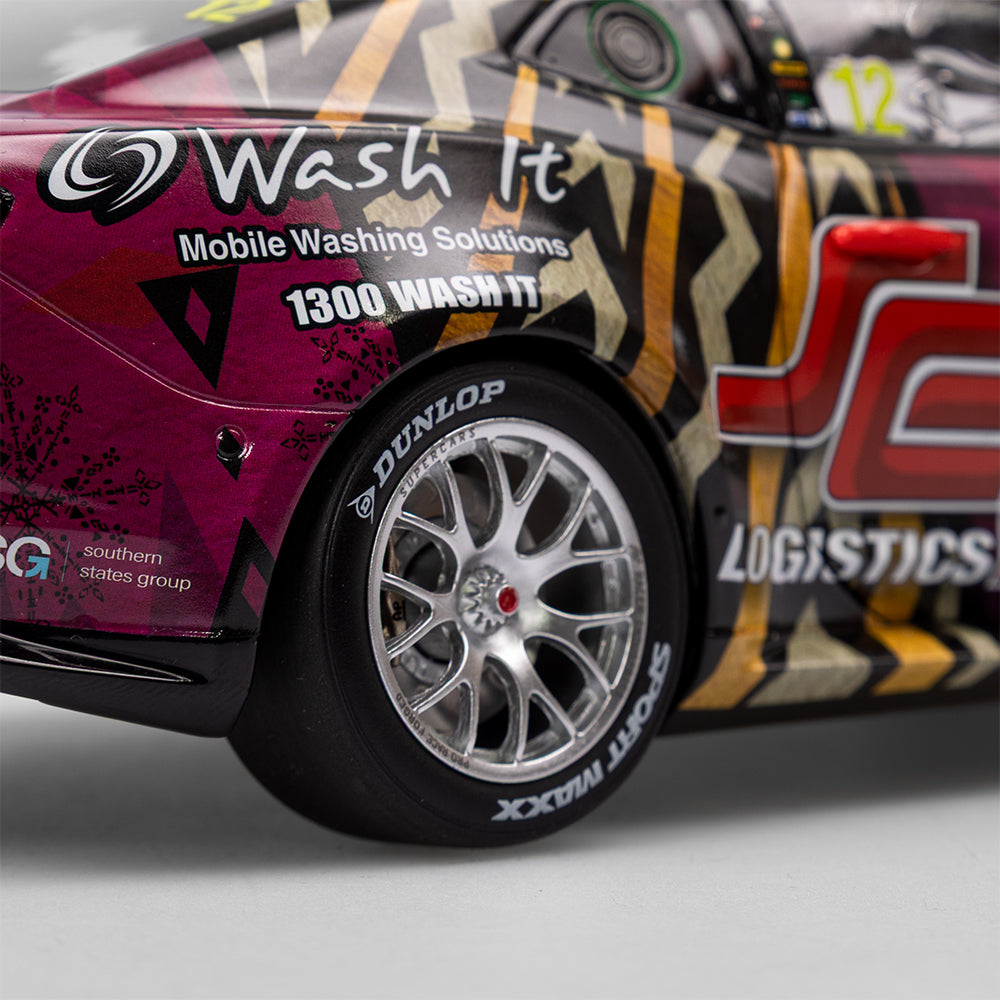 1:18 Brad Jones Racing SCT Logistics #12 Chevrolet Camaro ZL1 - 2025 Darwin Triple Crown Indigenous Round
