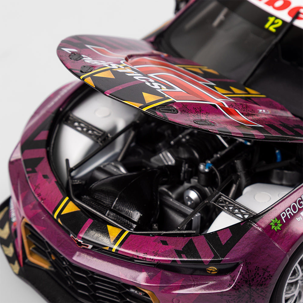 1:18 Brad Jones Racing SCT Logistics #12 Chevrolet Camaro ZL1 - 2025 Darwin Triple Crown Indigenous Round