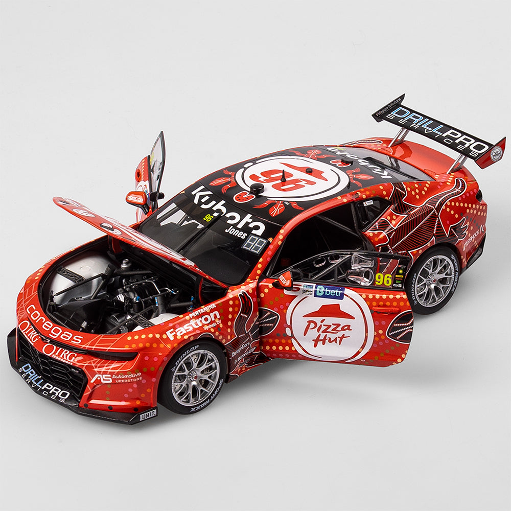 1:18 Brad Jones Racing Pizza Hut #96 Chevrolet Camaro ZL1 - 2025 Darwin Triple Crown Indigenous Round