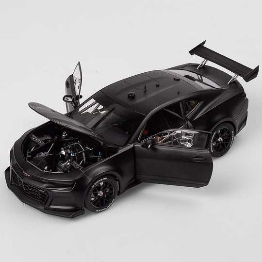 1:18 Plain Body Chevrolet Camaro ZL1 Gen3 Supercar - Matte Black