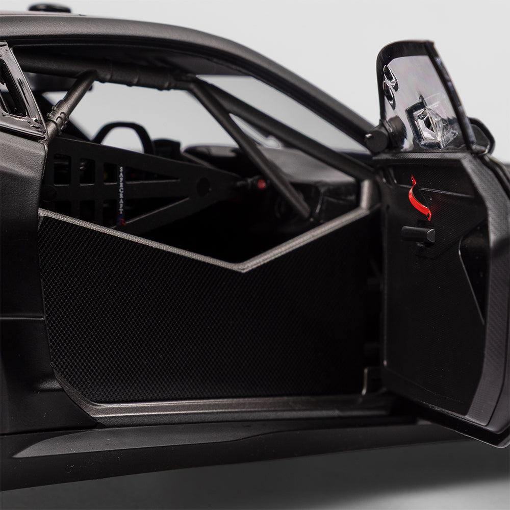 1:18 Plain Body Chevrolet Camaro ZL1 Gen3 Supercar - Matte Black