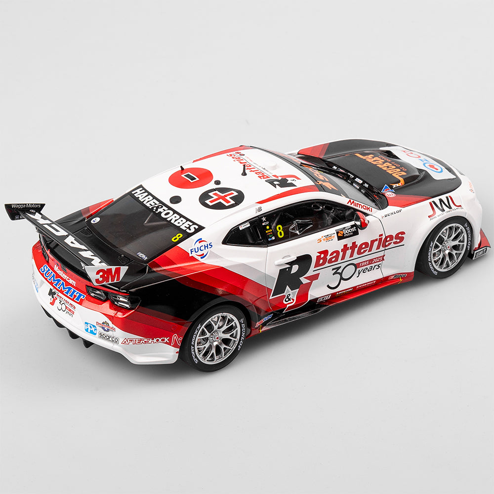 1:18 Brad Jones Racing R&J Batteries #8 Chevrolet Camaro ZL1 - 2025 Gold Coast 500 Race 29 Third Place Exclusive Edition