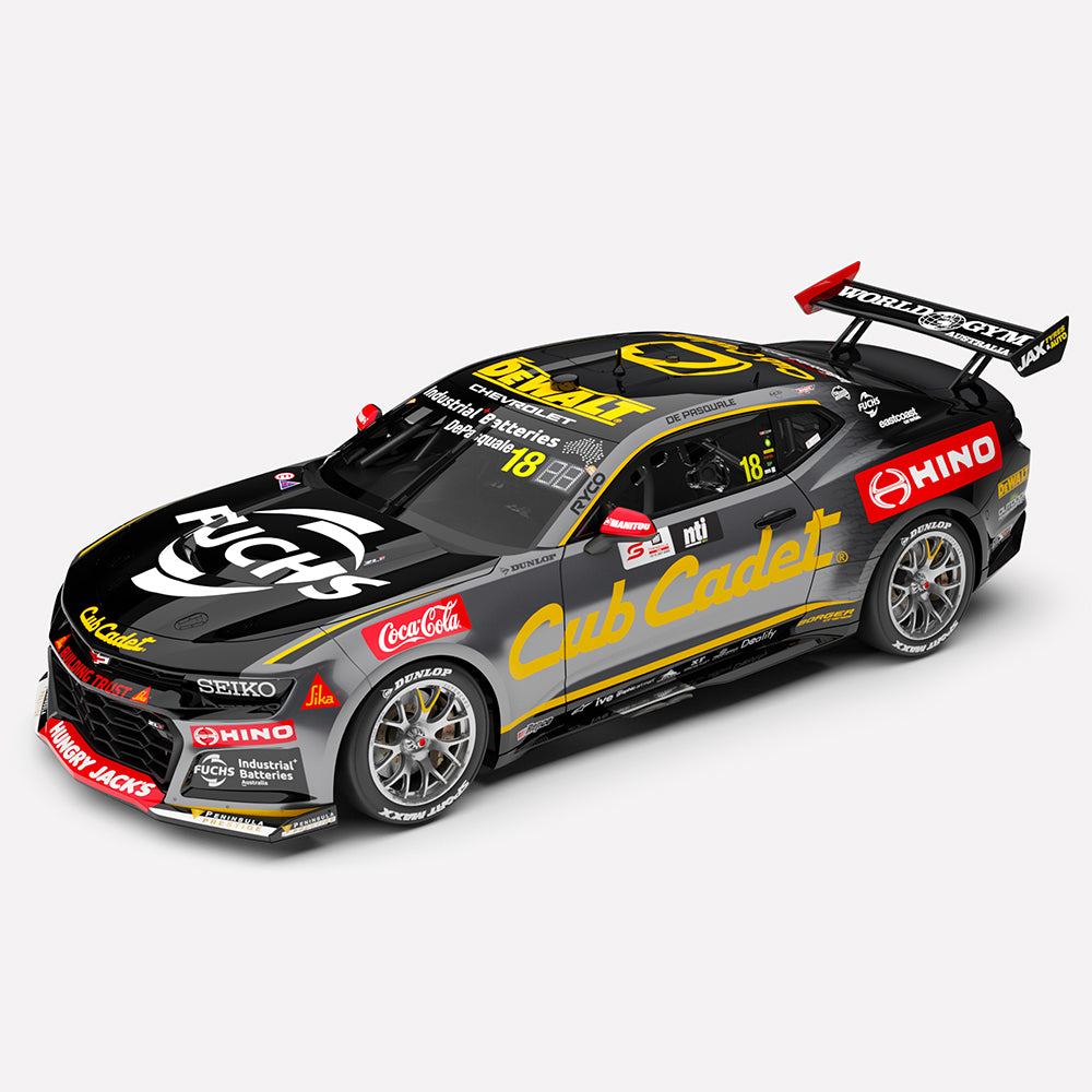 1:43 DEWALT Racing #18 Cub Cadet Chevrolet Camaro ZL1 - 2026 NTI Townsville 500 Race 21 Second Place