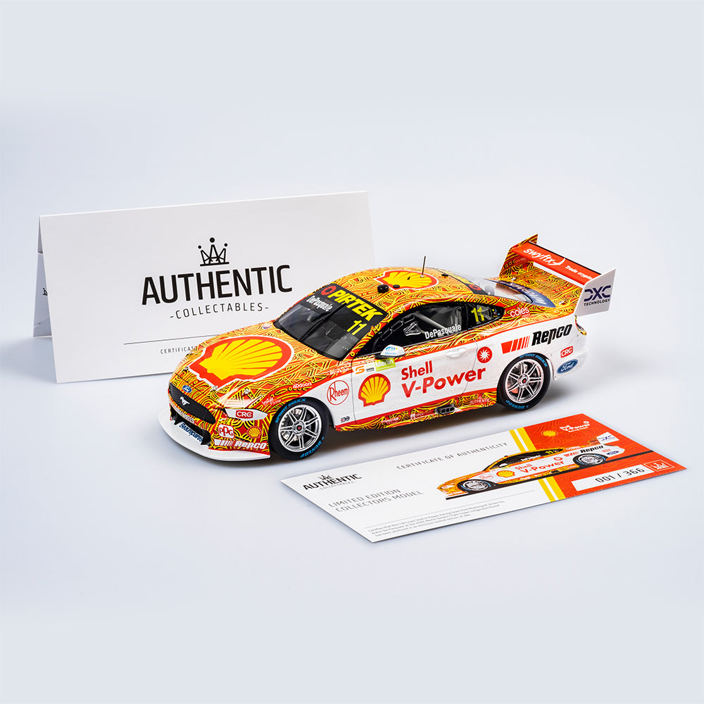 1:18 Shell V-Power Racing Team #11 Ford Mustang GT - 2022 Darwin Triple Crown Indigenous Round