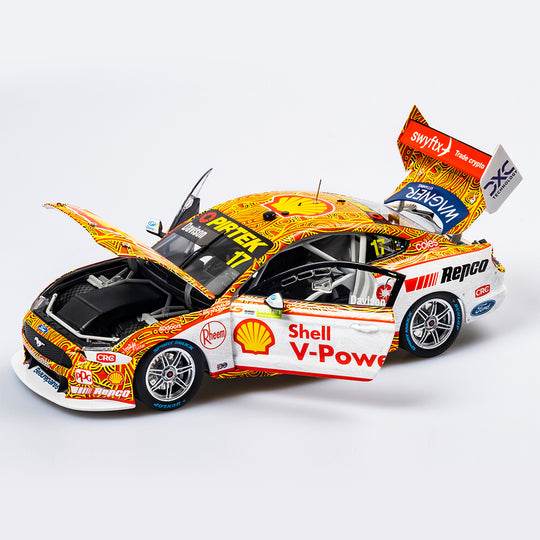 1:18 Shell V-Power Racing Team #17 Ford Mustang GT - 2022 Darwin Triple Crown Indigenous Round