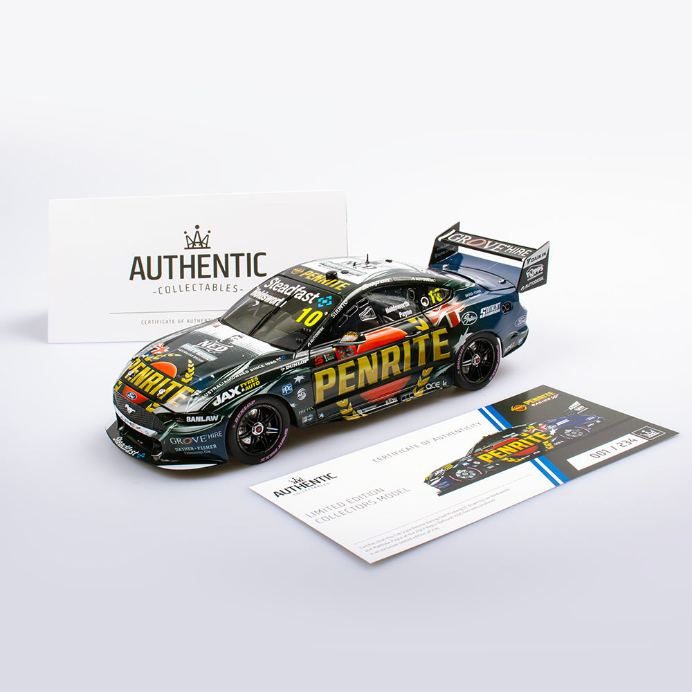 1:18 Penrite Racing #10 Ford Mustang GT - 2022 Repco Bathurst 1000