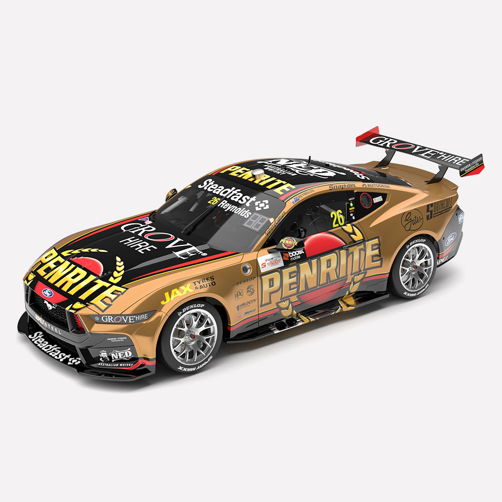 1:43 Penrite Racing #26 Ford Mustang GT - 2023 Gold Coast 500 Winner