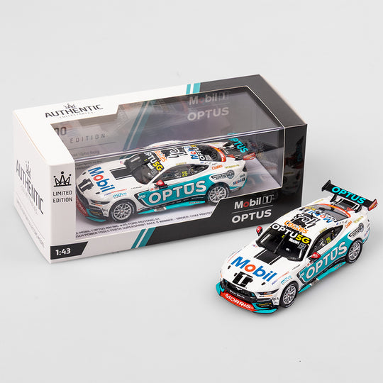 1:43 Mobil 1 Optus Racing #25 Ford Mustang GT - 2024 Perth SuperSprint Race 9 Winner (First Ford Win for WAU)