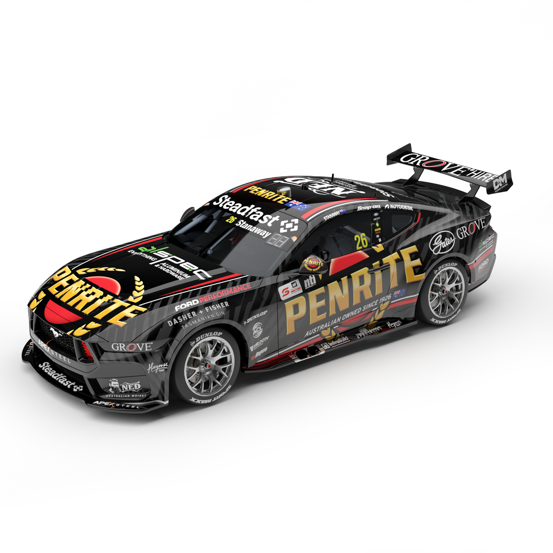 1:43 Penrite Racing #26 Ford Mustang GT - 2024 NTI Townsville 500