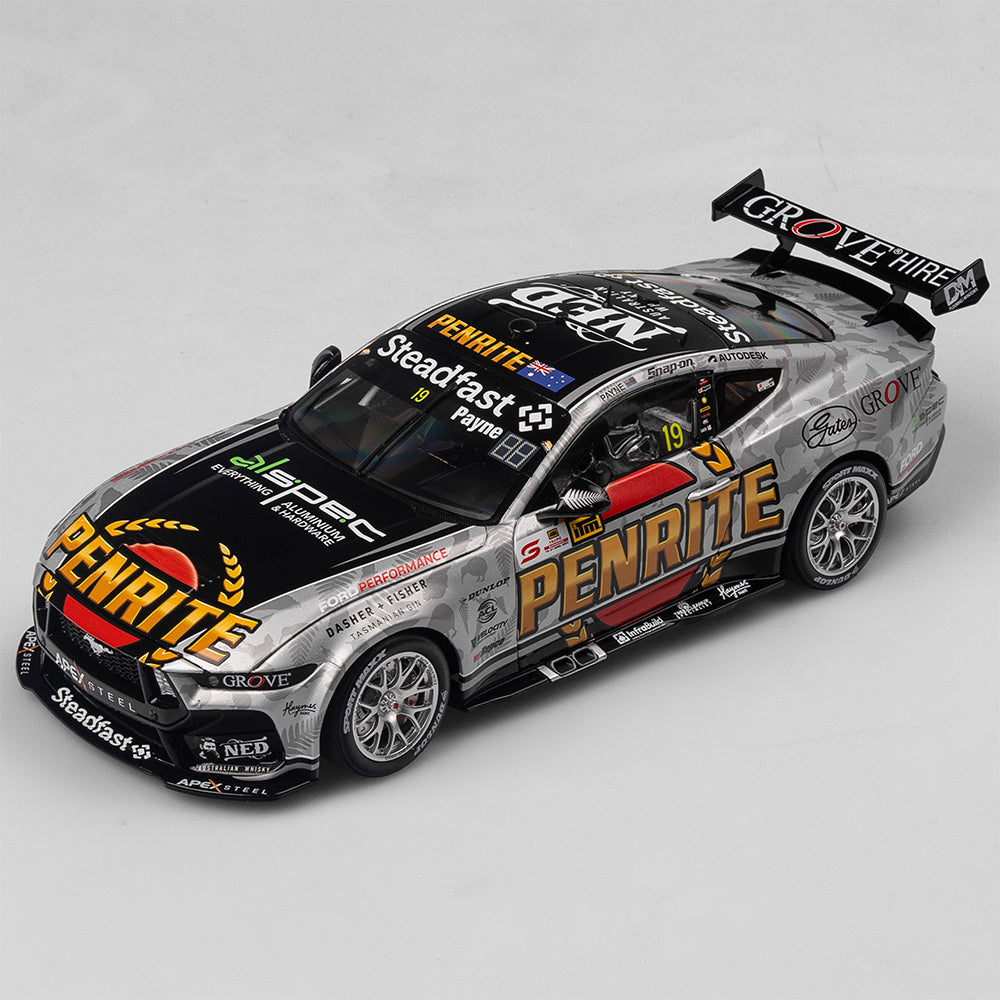 1:18 Penrite Racing #19 Ford Mustang GT - 2024 ITM Taupo Super400 Native Livery