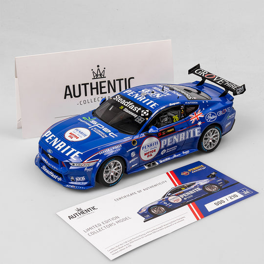 1:18 Penrite Racing #26 Ford Mustang GT - 2024 Penrite Oil Sandown 500 Retro Livery