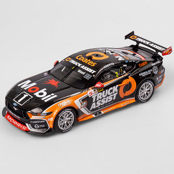 1:18 Mobil 1 Truck Assist Racing #2 Ford Mustang GT - 2025 ITM Taupo Super 440 Race 8 Podium