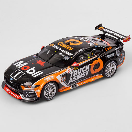 1:18 Mobil 1 Truck Assist Racing #2 Ford Mustang GT - 2025 ITM Taupo Super 440 Race 8 Podium
