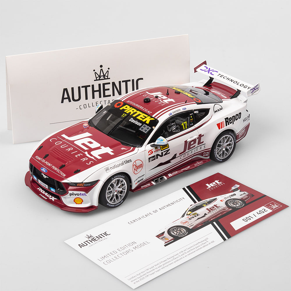 1:18 Shell V-Power Racing Team #17 Jet Couriers Ford Mustang GT - 2025 ITM Taupo Super 440 Race 9 Podium