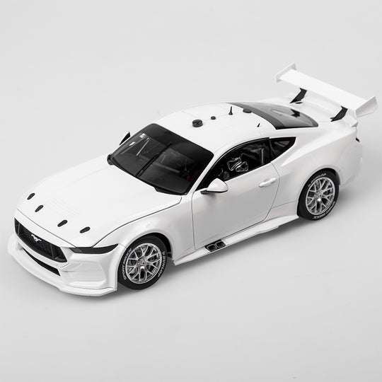 1:18 Plain Body Ford Mustang GT Gen3 Supercar - Gloss White