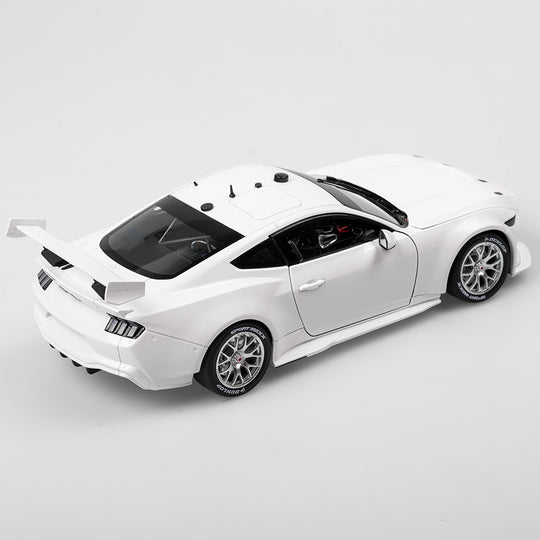 1:18 Plain Body Ford Mustang GT Gen3 Supercar - Gloss White
