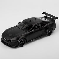1:18 Plain Body Ford Mustang GT Gen3 Supercar - Matte Black