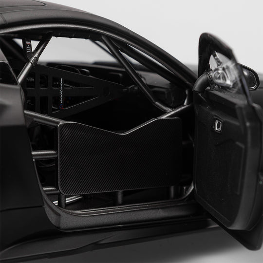 1:18 Plain Body Ford Mustang GT Gen3 Supercar - Matte Black