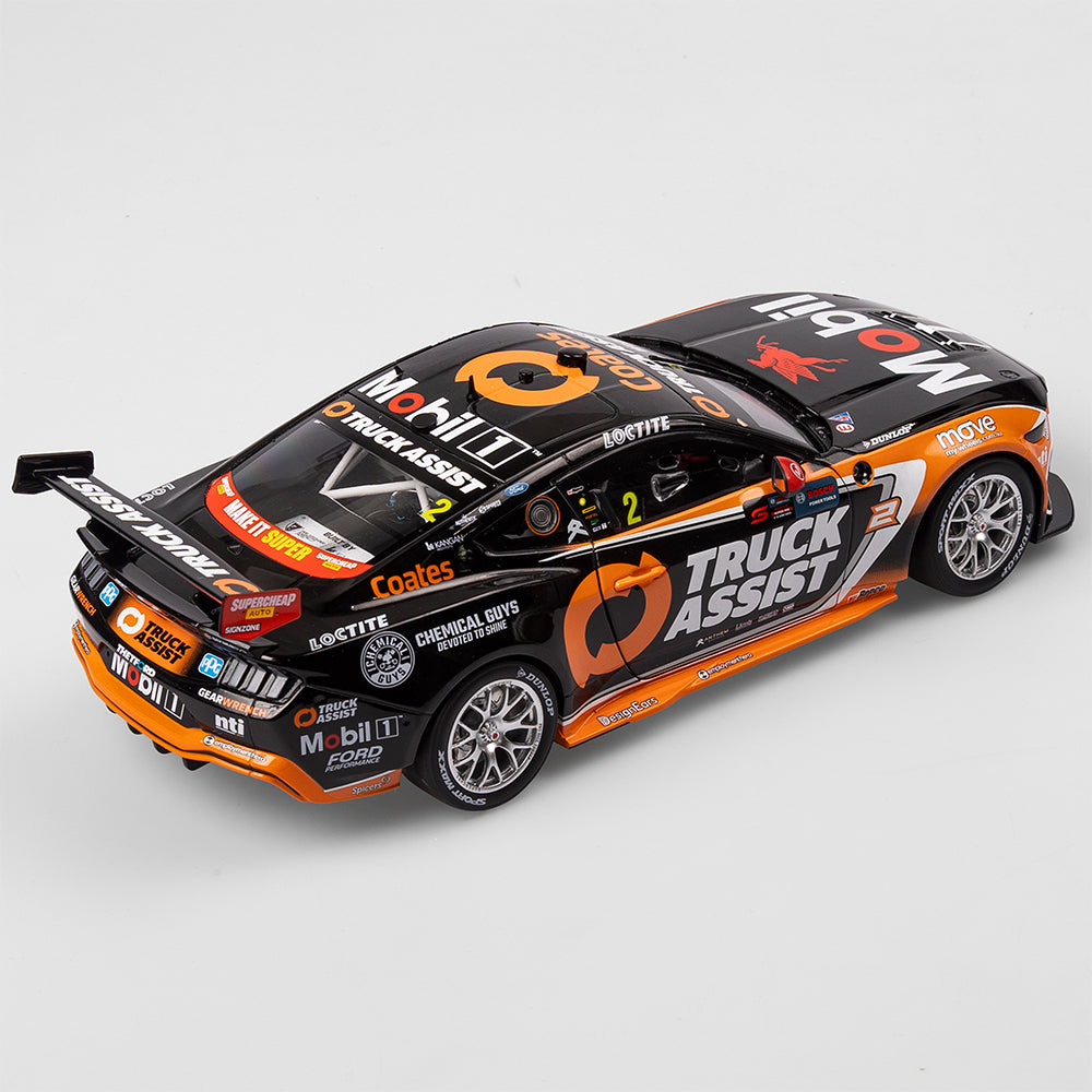 1:18 Mobil 1 Truck Assist Racing #2 Ford Mustang GT - 2025 Perth Super 440 Race 14 Winner Exclusive Edition