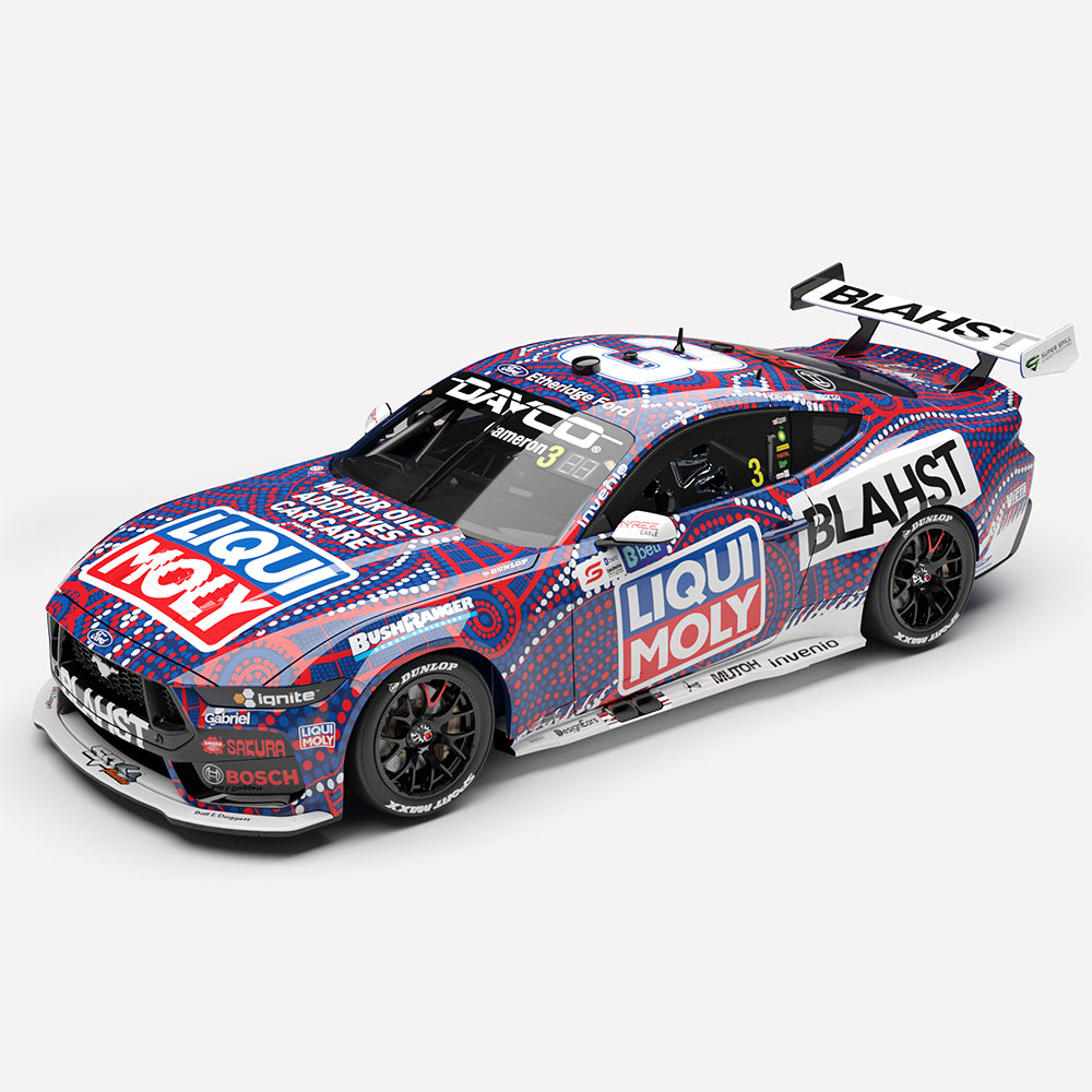 1:18 Liqui Moly BLAHST Racing #3 Ford Mustang GT - 2026 Betr Darwin Triple Crown Indigenous Round