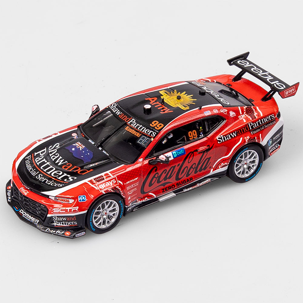 1:43 Coca-Cola Racing By Erebus #99 Chevrolet Camaro ZL1 - 2023 Darwin Triple Crown Indigenous Round