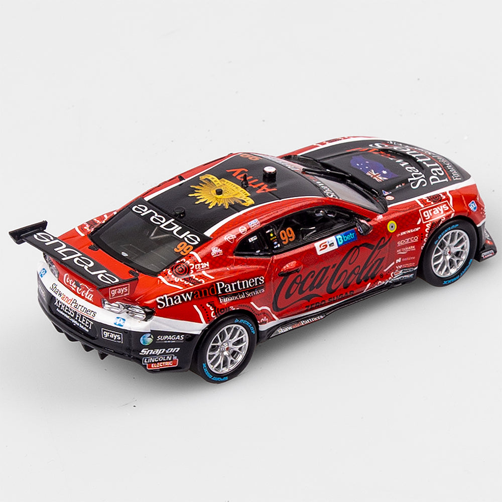 1:43 Coca-Cola Racing By Erebus #99 Chevrolet Camaro ZL1 - 2023 Darwin Triple Crown Indigenous Round