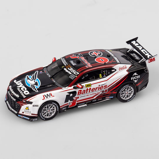 1:43 Brad Jones Racing R&J Batteries #8 Chevrolet Camaro ZL1 - 2024 Supercars Championship Season